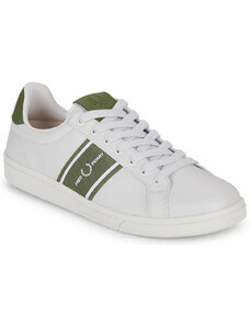 Fred Perry B721 LEA/GRAPHIC BRAND MESH