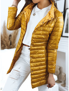 BASIC Sárga megfordítható női kabát KATIE TY3546