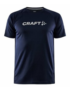 Férfi funkcionális póló craft core unify logó sötétkék