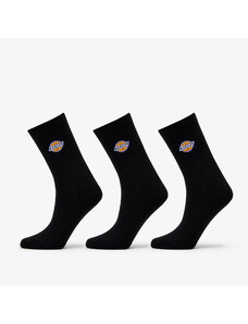 Férfi zoknik Dickies Valley Grove Socks 3-Pack Black