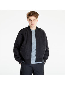 Férfi bomber Calvin Klein Jeans Exposed Zip Oversized Woven Jacket Black