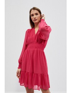 Moodo Dress with ruffles and puff sleeves
