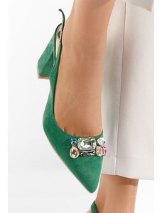 Zapatos Rossana zöld női szling