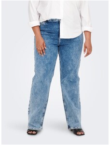 Blue flared fit jeans ONLY CARMAKOMA Mille - Women