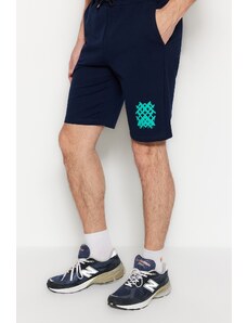 Trendyol Shorts - Dark blue - Normal Waist