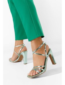 Zapatos Ayleen zöld alkalmi szandál