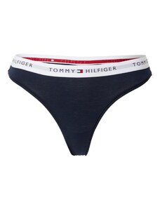 Tommy Hilfiger Underwear String bugyik tengerészkék / piros / piszkosfehér