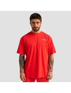 Limitless Oversized póló Hot Red - GymBeam