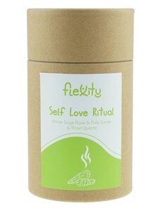 Phoenix Import Flexity Self Love Ritual csomag - Palo Santo, White Sage, Worry Stone rózsakvarc