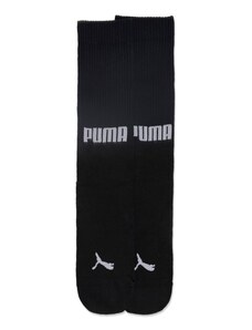 Puma men front logo crew 2p black