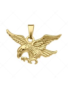 BALCANO - Eagle / Nemesacél sas medál 18K arany bevonattal