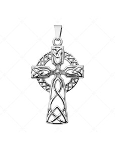 BALCANO - Celtic Cross / Kelta kereszt nemesacél medál magasfényű polírozással