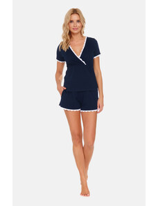 Doctor Nap Woman's Pyjamas PM.5145 Navy Blue