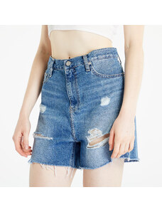 Női rövidnadrág Calvin Klein Jeans Mom Shorts Denim Medium