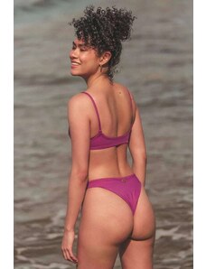 Osirisea Brazilian-cut Bikini Bottom - Magenta