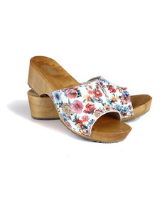 Glara Women's slippers - wooden clogs