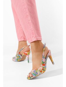 Zapatos Avesta rózsaszín tűsarkú szandál