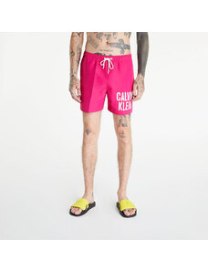 Férfi fürdőruha Calvin Klein Medium Drawstring Swim Shorts Intense Power Pink