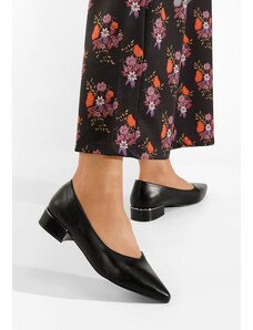 Zapatos Clora fekete alacsony sarkú körömcipők