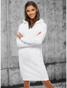 Női kapucnis pulóver fehér OZONEE JS/YS10005/1Z