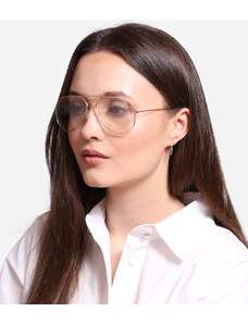 SHELVT Designer szemüveg dioptria nélkül arany kerettel Shelovet OKU-804-30GO
