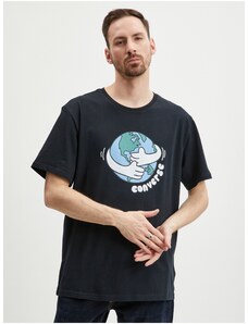 Black Unisex T-Shirt Converse Love Your Mother - Men