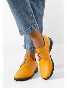 Zapatos Otivera sárga női derby cipő