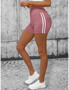 Rövid női leggings rózsaszín OZONEE O/LK382