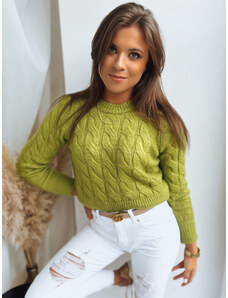 Women's sweater SELAVI green Dstreet