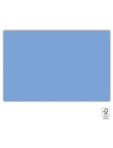 Kék Unicolour Blue papír asztalterítő 120x180 cm FSC