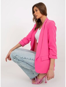 Fashionhunters Pink elegant jacket Adéla