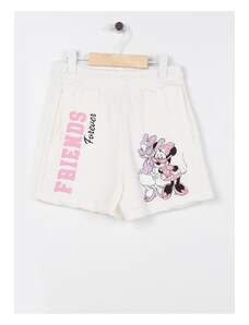 Koton Minnie Mouse And Daisy Duck Shorts With Pockets Tie Waist Cotton