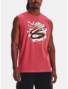 Under Armour Curry Tank Top SLVS Tee-RED - Men