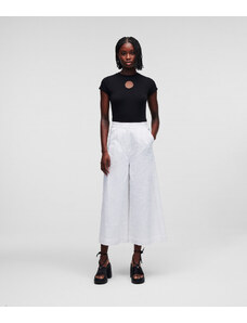 NADRÁG KARL LAGERFELD BRODERIE ANGLAISE CULOTTES