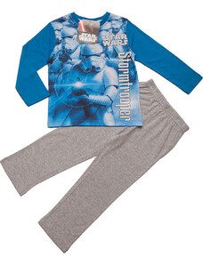 Star Wars fiú kék-szürke pizsama