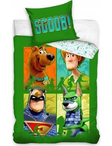 BASIC Zöld fiú ágynemű - Scooby Doo fiú