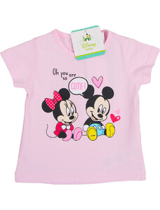 DISNEY Minnie Mouse Rózsaszín póló rövid ujjakkal