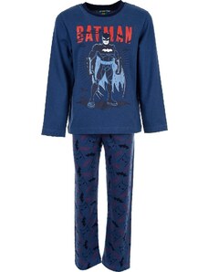 Sötétkék hosszú Batman pizsama