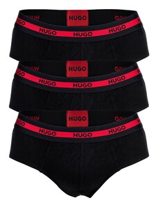HUGO Red Slip piros / fekete