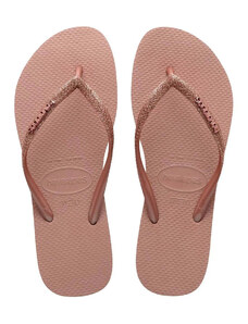 Havaianas Slim Glitter flip-flop papucs, rózsaszín