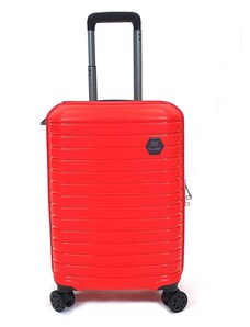 Touareg négykerekes piros kis bőrönd TG663 S-piros