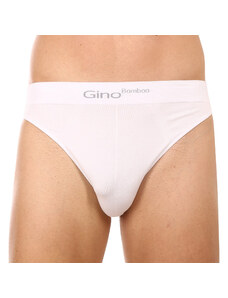 Gino Bambusz fehér férfi slip alsónadrág
