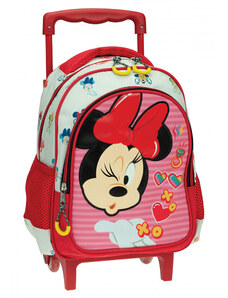 Disney Minnie Wink gurulós ovis hátizsák, táska 30 cm