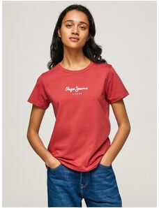 Red Women's T-Shirt Pepe Jeans - Women
