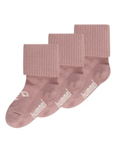 Hummel Zokni 'Sora' fáradt rózsaszín / természetes fehér