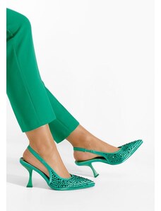 Zapatos Fyra zöld női szling