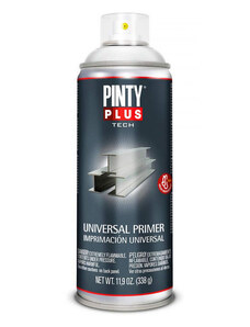 Spray festék Pintyplus Tech I101 Egyetemes 400 ml Alapozó festék Fehér