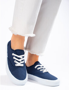 Női szabadidő cipő Shelvt Navy Blue
