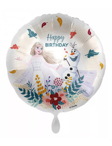 Disney Jégvarázs Elsa Olaf happy birthday fólia lufi 43cm
