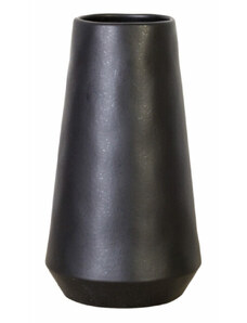 Fekete váza Vulcano Le Jardin, 30 cm, COSTA NOVA